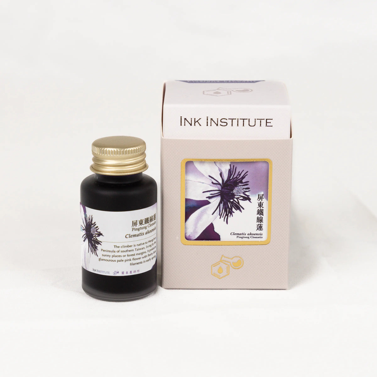 Ink Institute Meander Series Ink - Pingtung Clematis