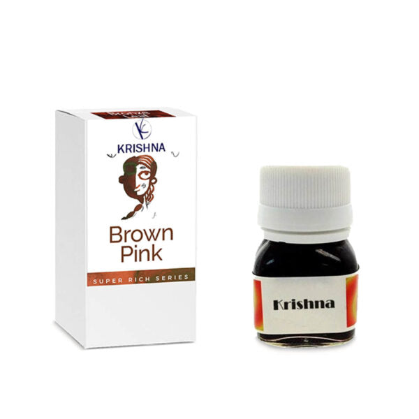 Krishna Super Rich Series Ink - Brown Pink