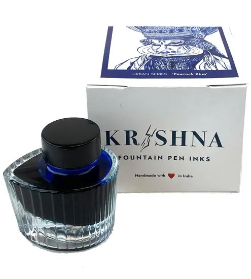Krishna Urban Series Ink - Peacock Blue