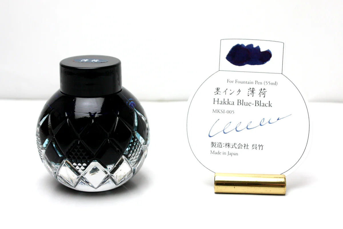 Mitasanshodo Original Ink - Hakka Blue Black