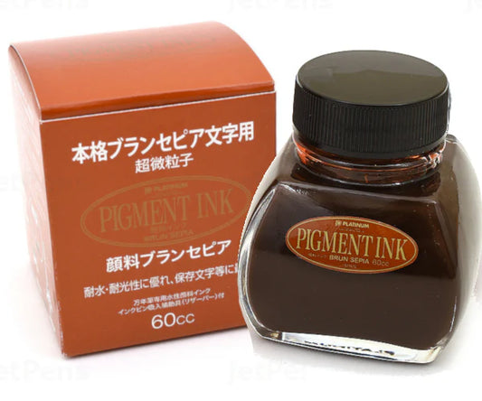 Platinum Pigment Series Ink - Brun Sepia