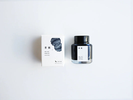 TAG STATIONERY Kyo-no-oto Series Ink - No.05 Aonibi