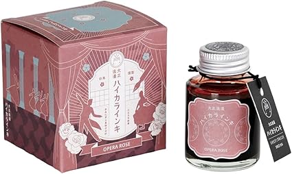 Teranishi Taisho Roman High Collar Series Ink - Opera Rose