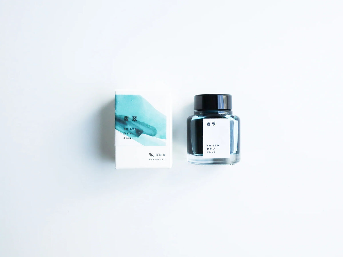 TAG STATIONERY Kyo-no-oto Series Ink Limited Edition - Hisui