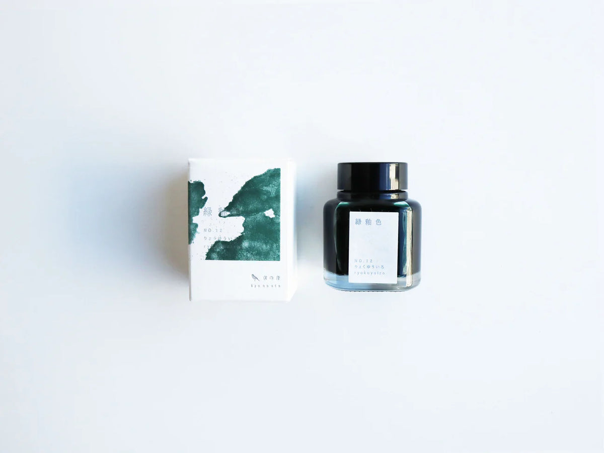 TAG STATIONERY Kyo-no-oto Series Ink - No.12 Ryokuyuiro
