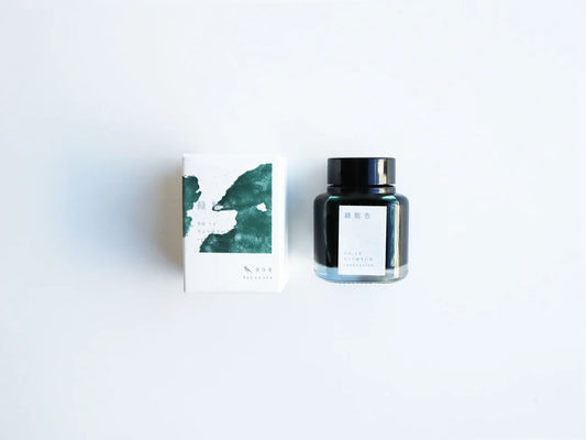 TAG STATIONERY Kyo-no-oto Series Ink - No.12 Ryokuyuiro
